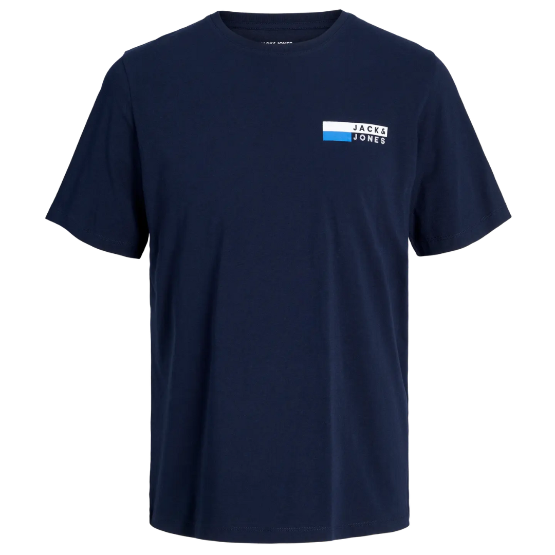 J&J Teget Muška Majica JJECORP SMALL LOGO TEE PLAY SS O-NECK NOOS
